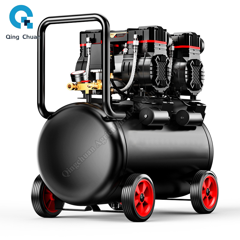 Air Pump Silent - Kompresor Udara Kecil 220V 40L Kelas