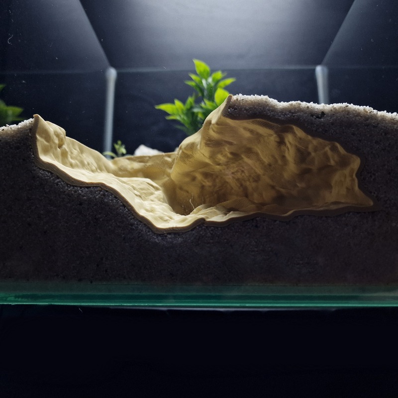 Aquarium Fish Hideout - Tempat Persembunyian Hewan Peliharaan dari Batu
