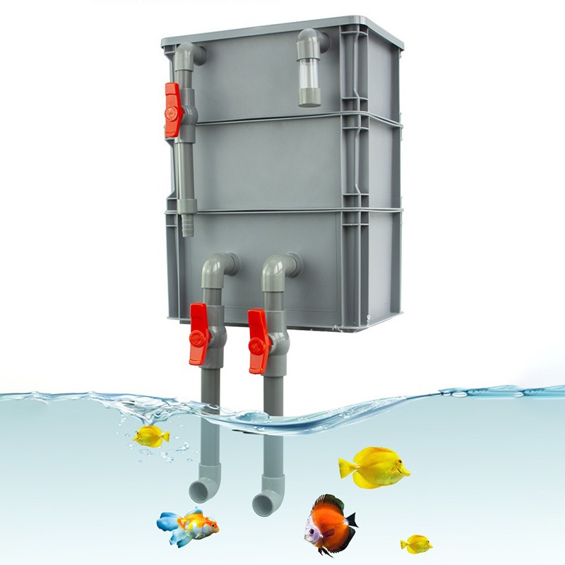 Aquarium Fish Jar - Kotak Filter Aliran Tetes Eksternal DIY