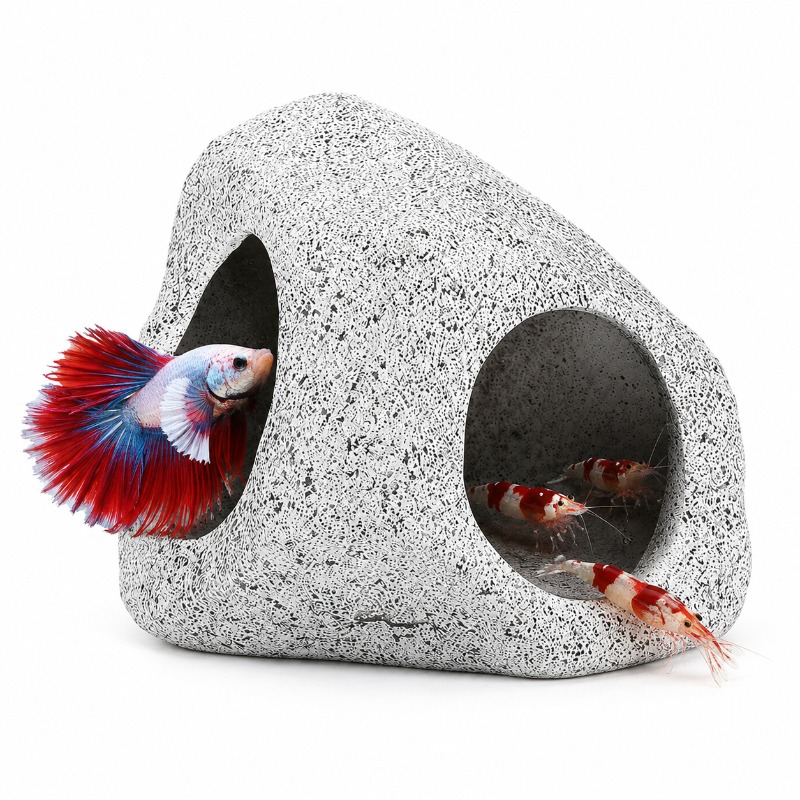 Aquarium Fish Hideout - Gua Batu Akuarium, Dekorasi Keramik untuk