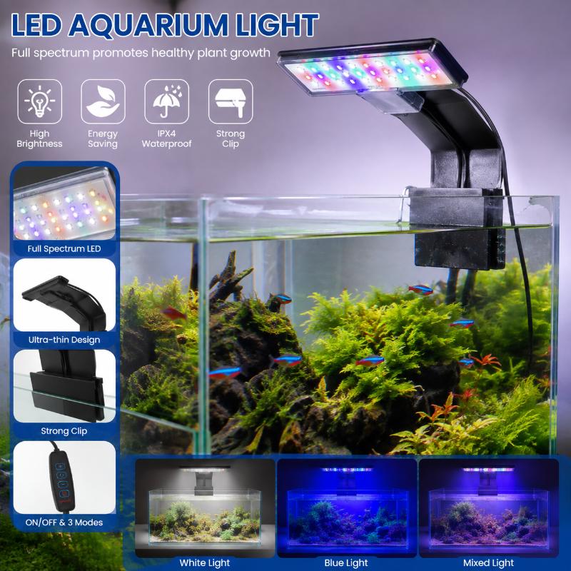 Lampu LED Akuarium Ultra-tipis - Aquarium Fish With Long Lifespan ulasan dan harga