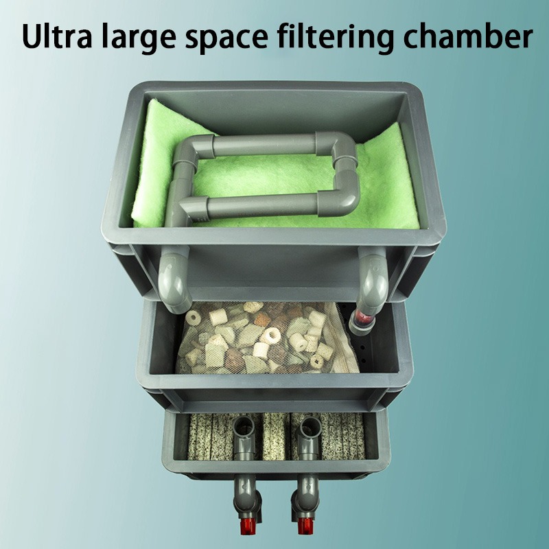 Kotak Filter Aliran Tetes Ekst - Aquarium Fish Jar ulasan dan harga