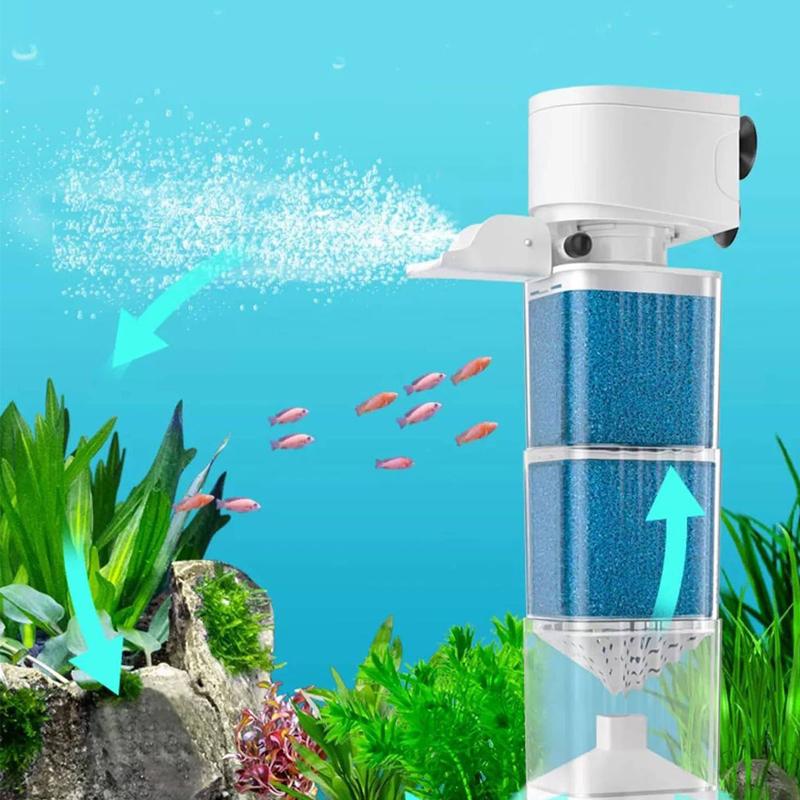 Pompa Filter Akuarium 6 In1, A - Air Pump Silent ulasan dan harga