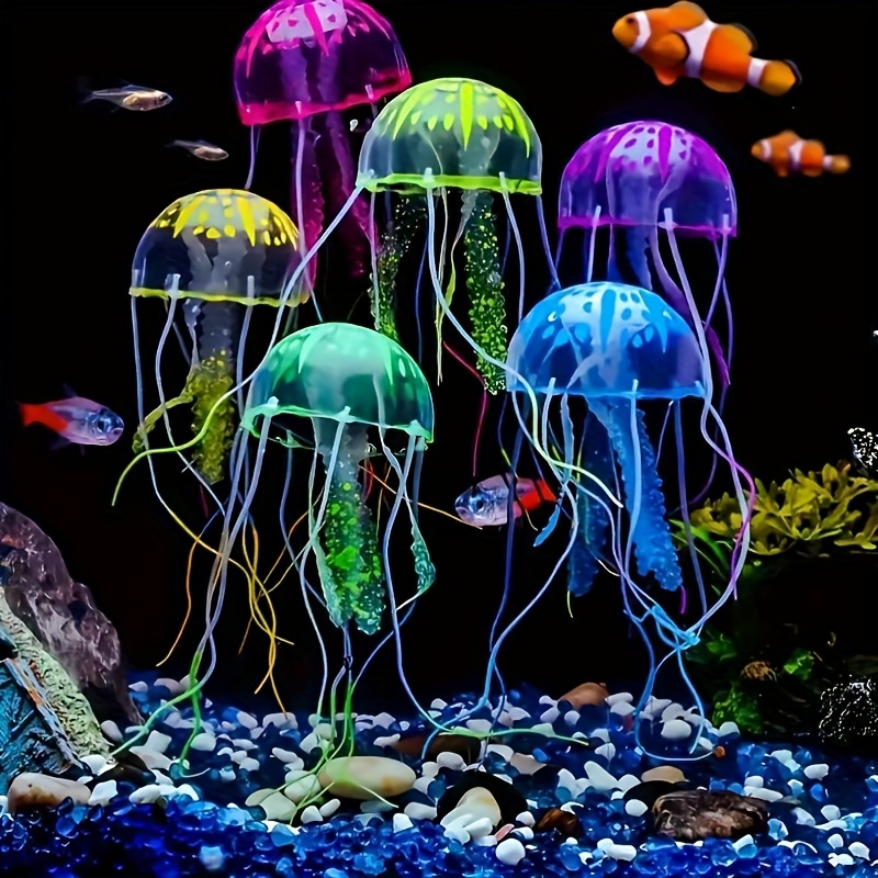 Ubur-ubur Simulasi Bercahaya 2 - Aquarium Fish Hideout ulasan dan harga