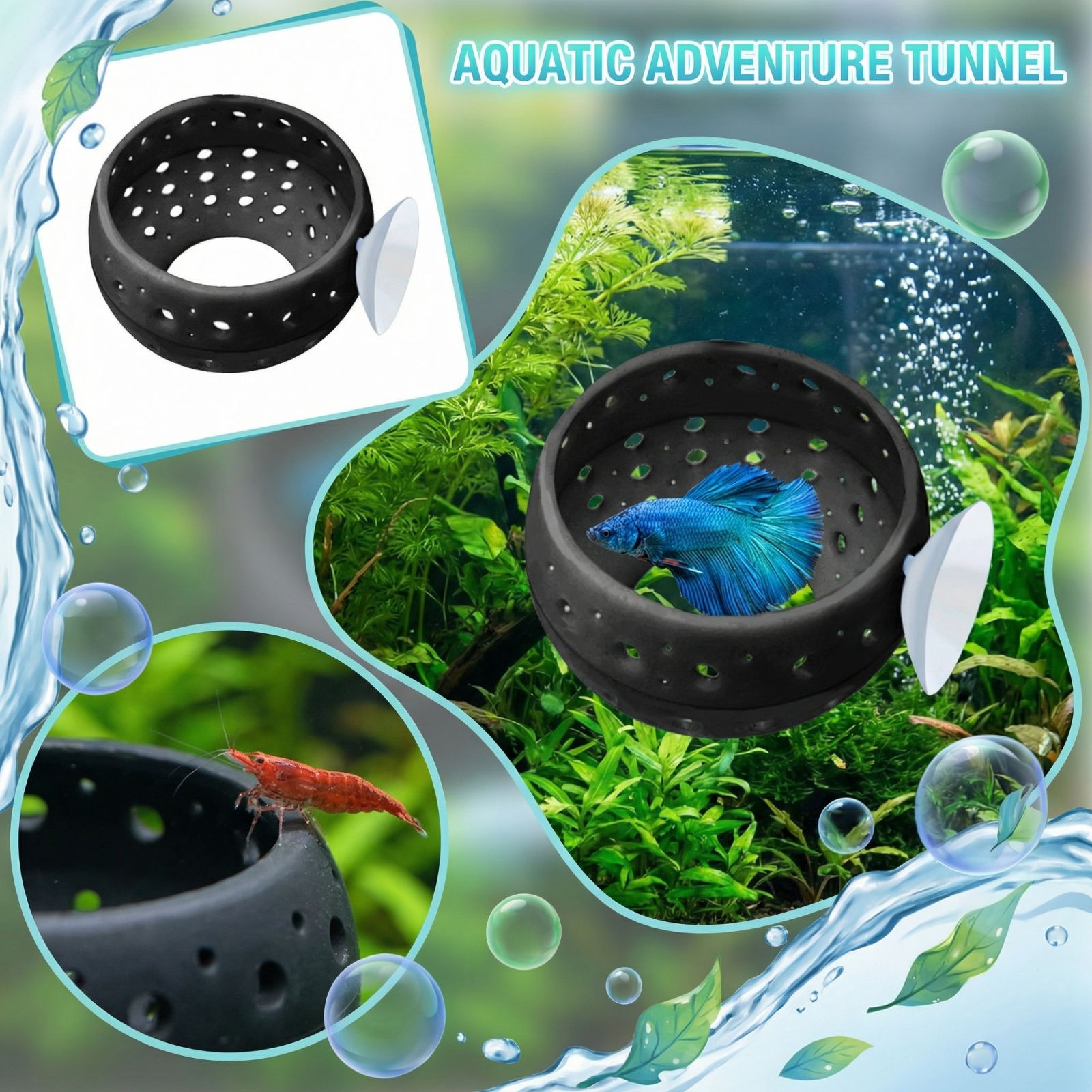Terowongan Persembunyian Ikan  - Aquarium Fish Hideout ulasan dan harga
