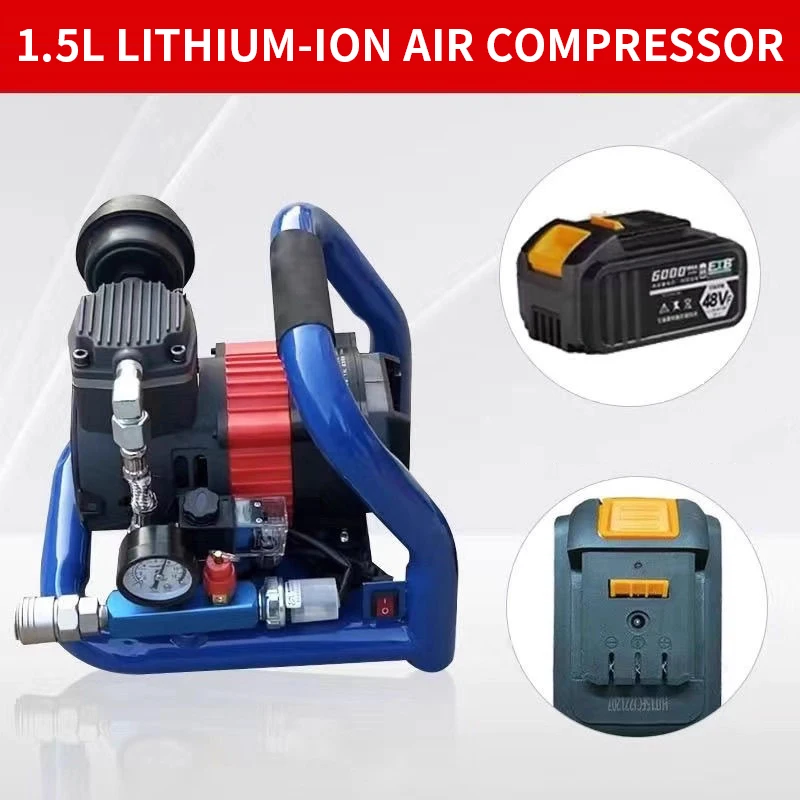 Kompresor Udara Lithium-ion Br - Air Pump Silent ulasan dan harga