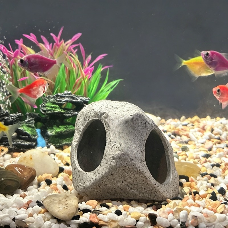 Gua Batu Akuarium, Dekorasi Ke - Aquarium Fish Hideout ulasan dan harga